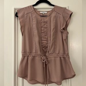 Blouse with tie detail